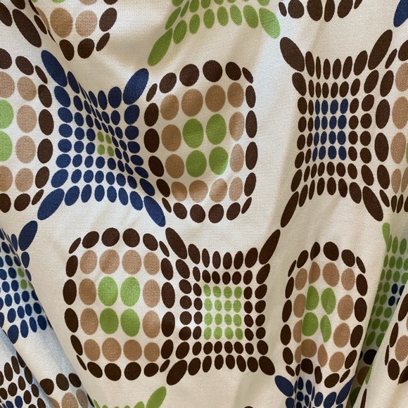 Pink Tartan geometric wrap dress - Picture 2 of 5